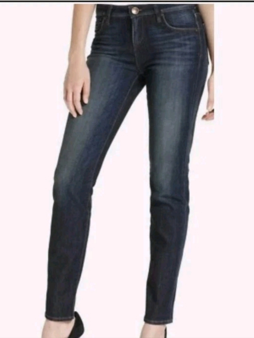 Kut From The Kloth Diana Midrise Skinny Jean Relaxed Stretch Dark Wash Size 8